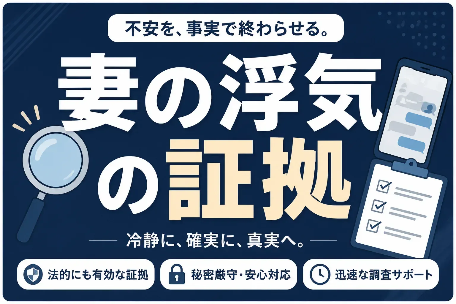 妻の浮気の証拠のアイキャッチ画像