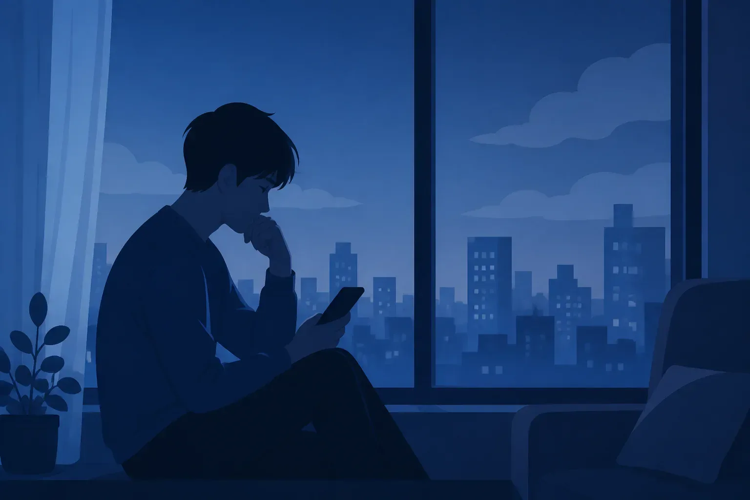 証拠を前に悩む人のイメージ
